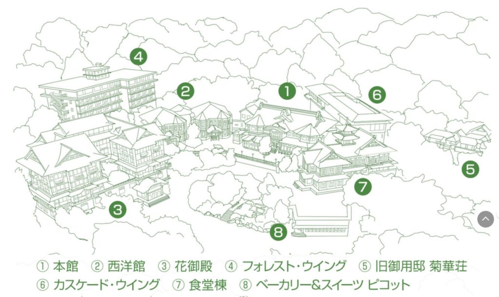 館内地図スクリーンショット