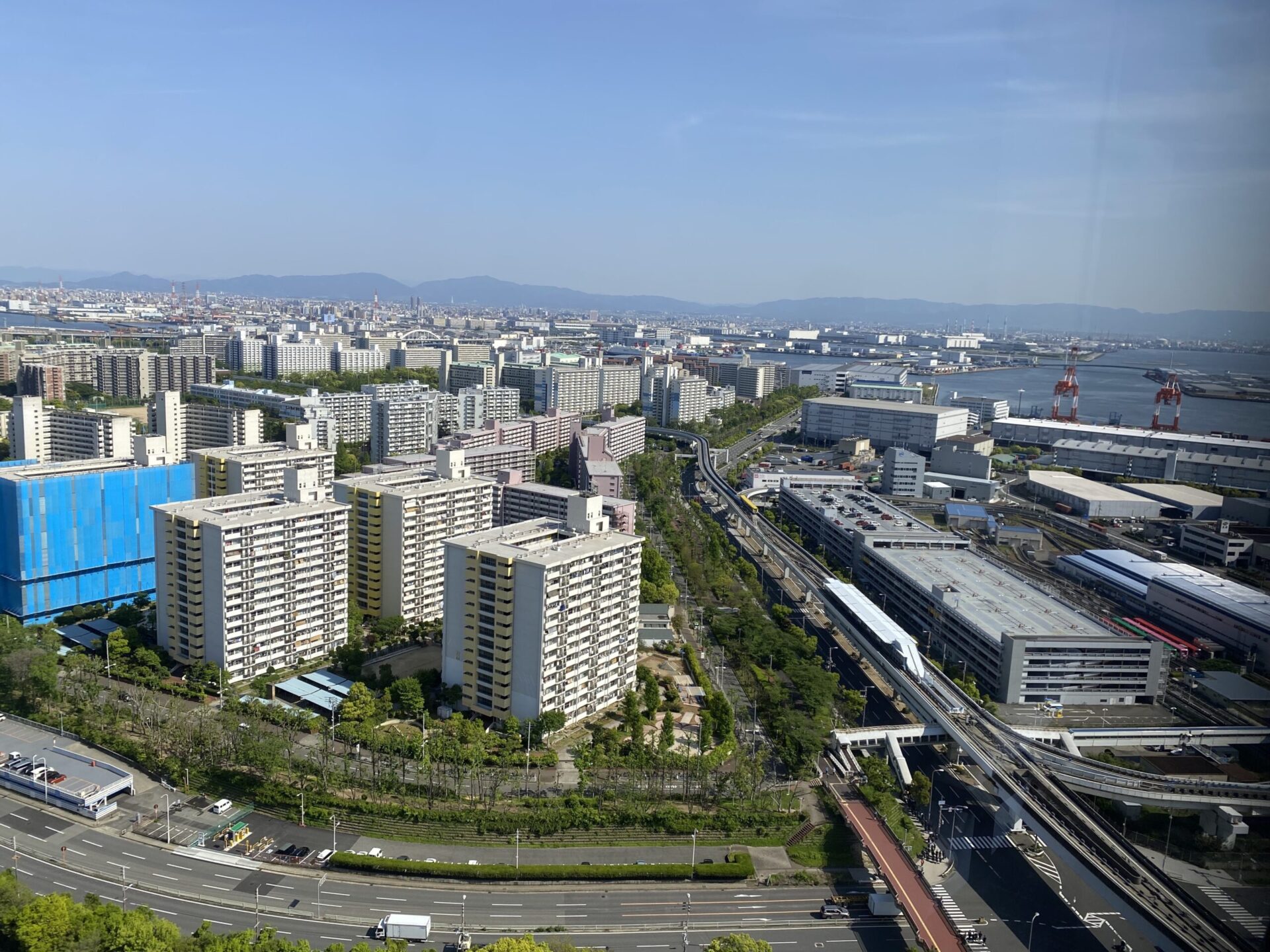 ハイアットリージェンシー大阪ー景色